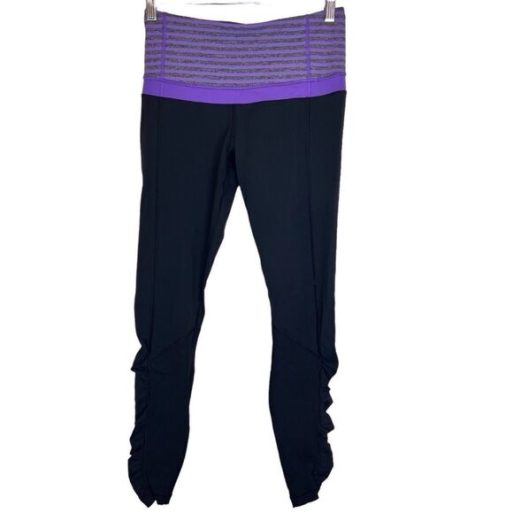 Lululemon Athletica Speed Tight Womens Comfy Leggings Size 8 Compression Active‎ - Picture 1 of 8